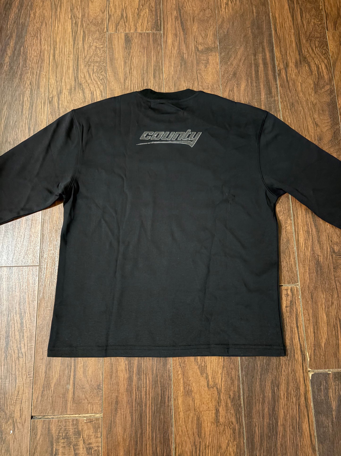 County World Eagle USA Black T Shirt