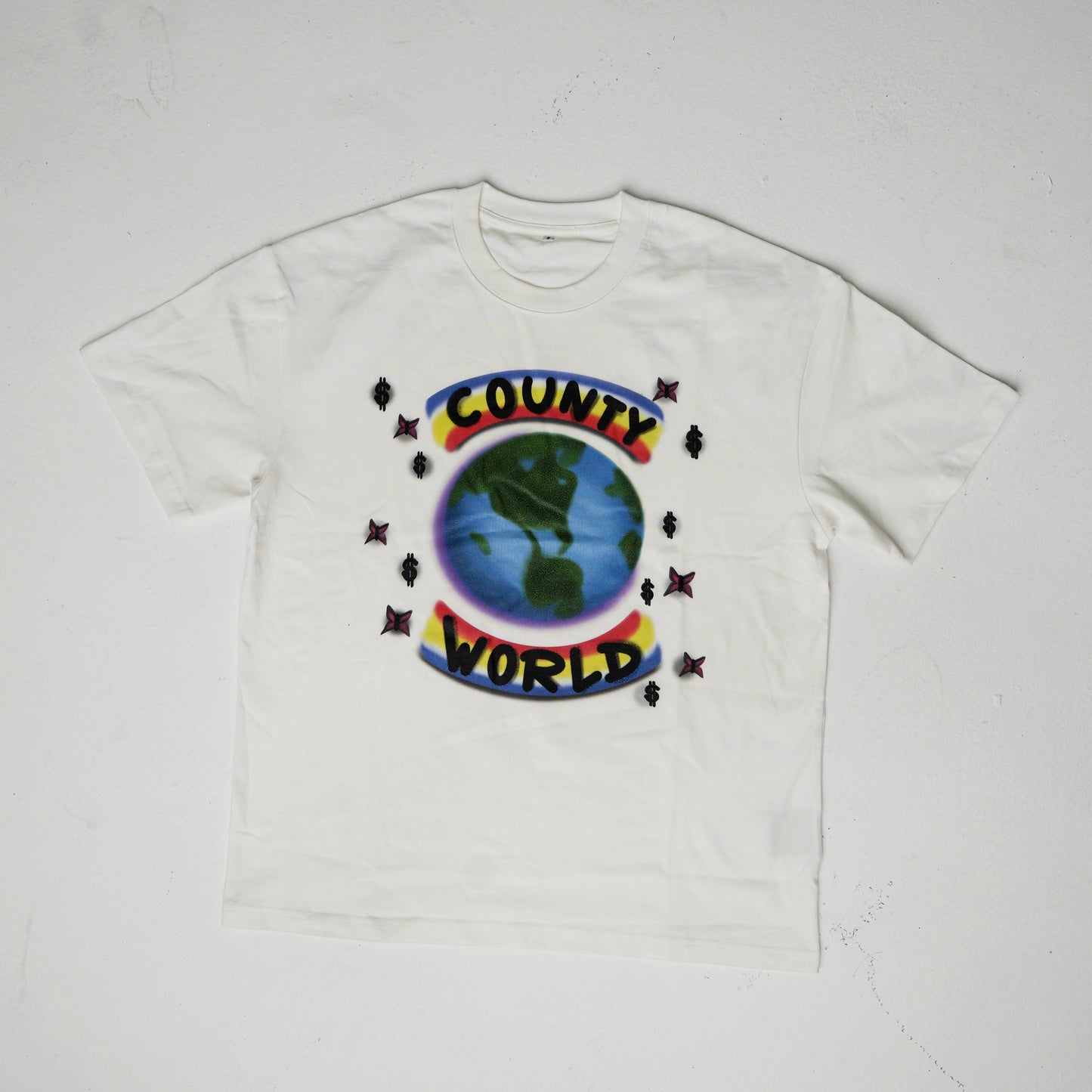 County World T-Shirt White